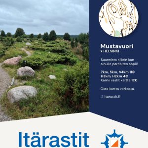 Iterastit Mustavuori-Vuosaarenhuippu 29.8.- 13.9.2026