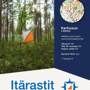 Iterastit Karhusuo 12.9. - 20.9.2026