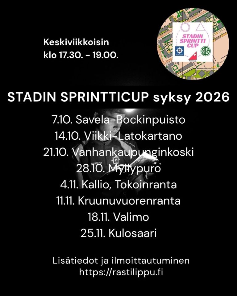 Stadin Sprintticup syksy 2026