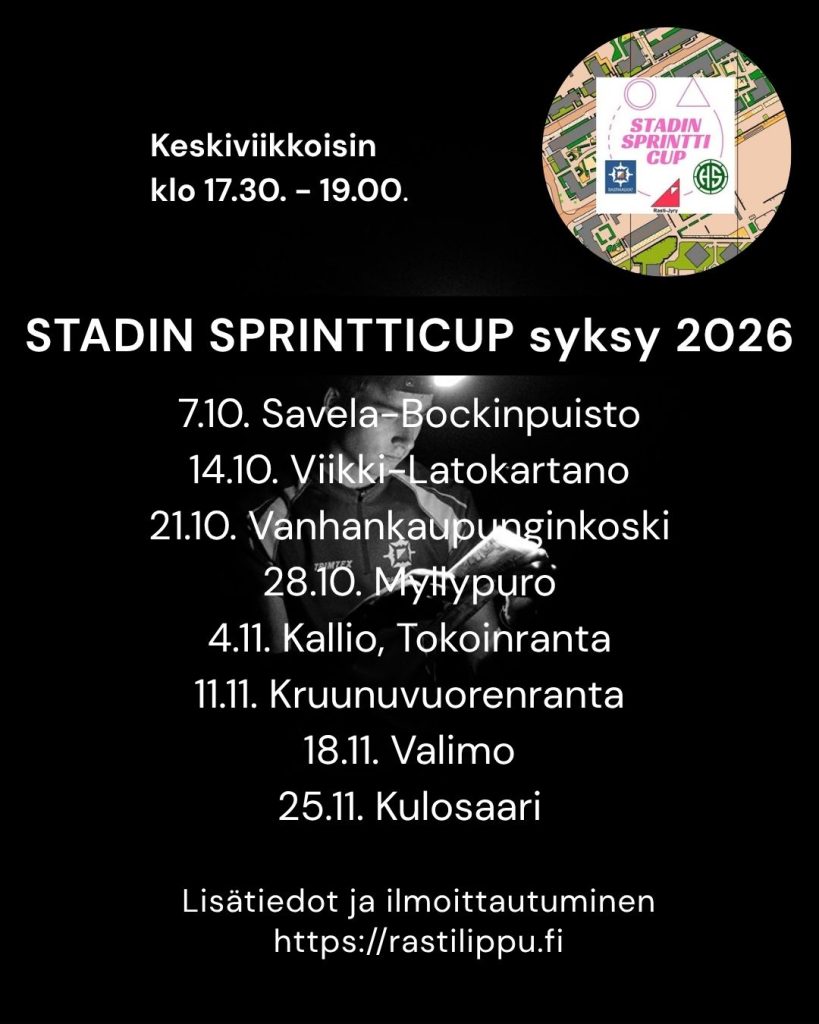 Stadin Sprintticup syksy 2026